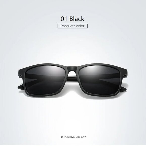 Polarize  Black Boho Man Sunglasses Wear Size 45mm - Picture 2 of 4